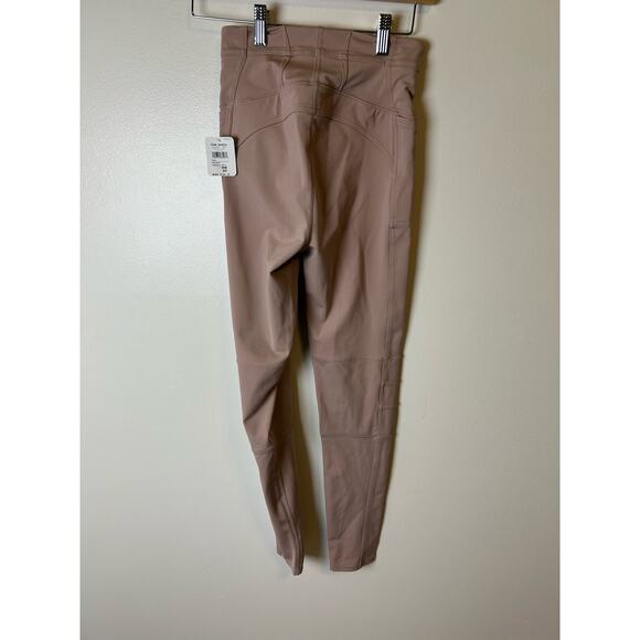 NEW Free People FP Movement Keep It Up High Rise Leggings - Whinter Rose Size XS - Picture 3 of 6